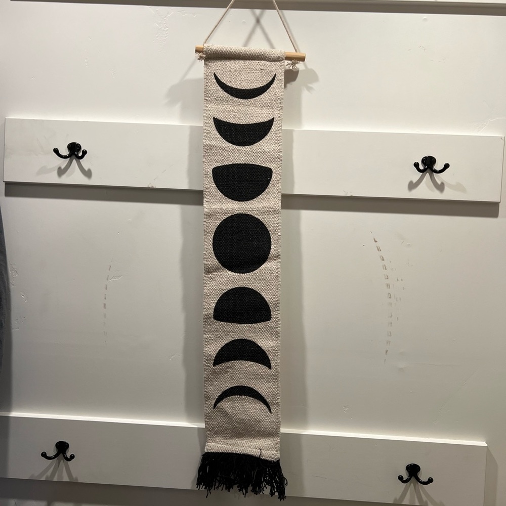 Moon phase wall art